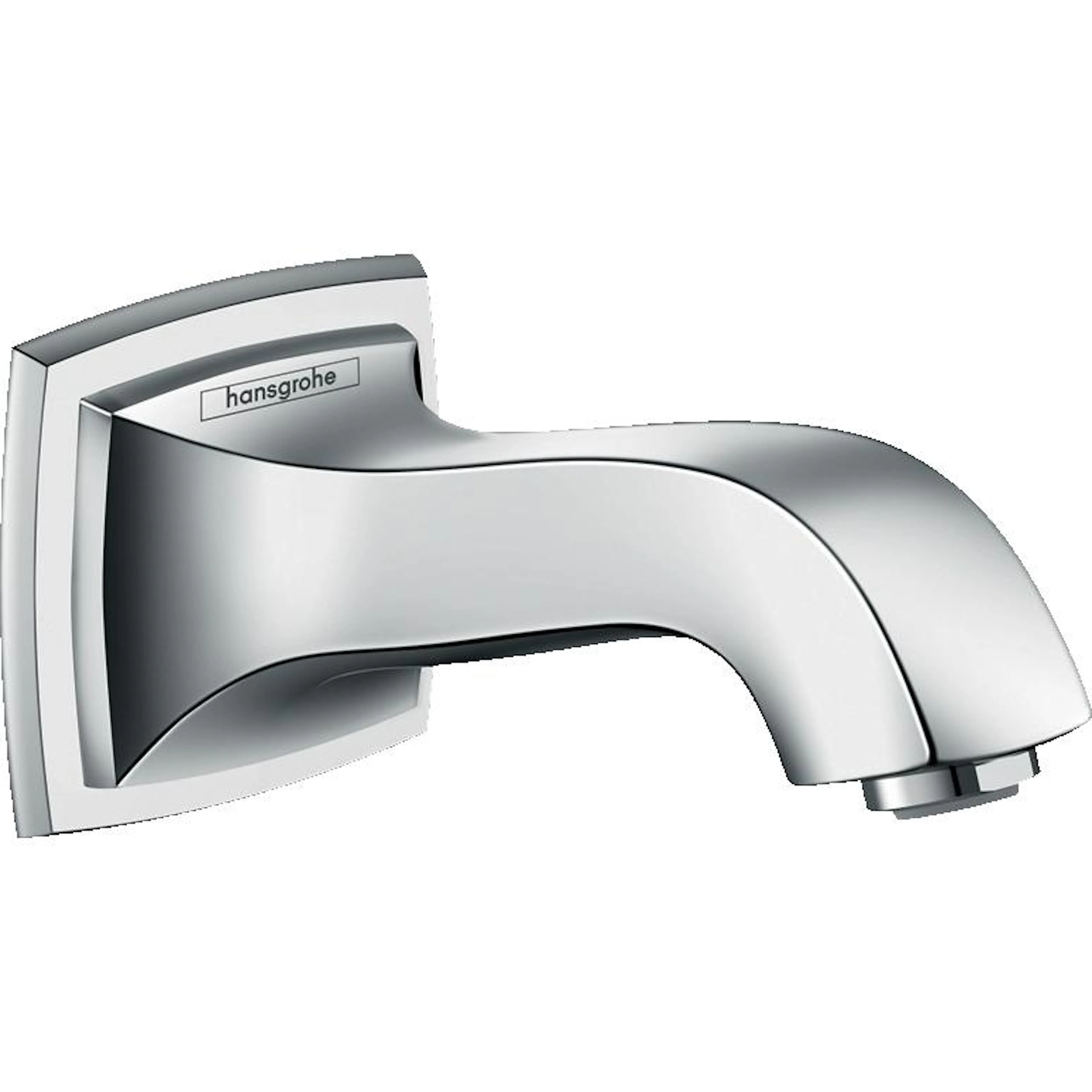 Metropol Classic Utloppspip Krom