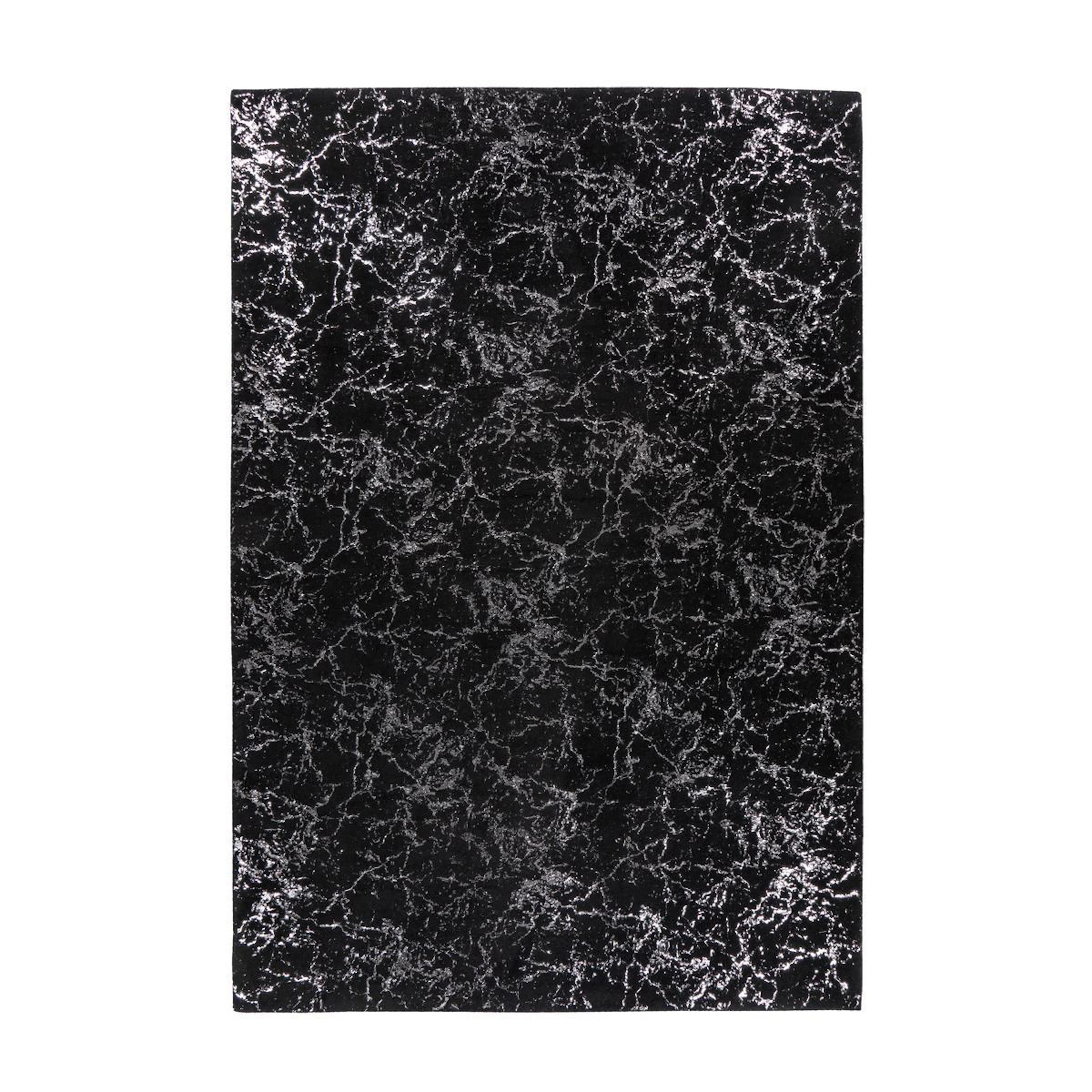 Ngelesbedon Matta Swu Svart/Silver 200x290 cm 200x290 cm, Svart/Silver