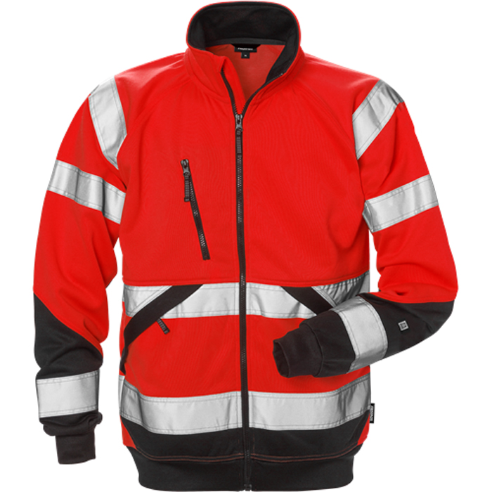 Sweatshirtjacka Fristads Varsel 7426 SHV Klass 3