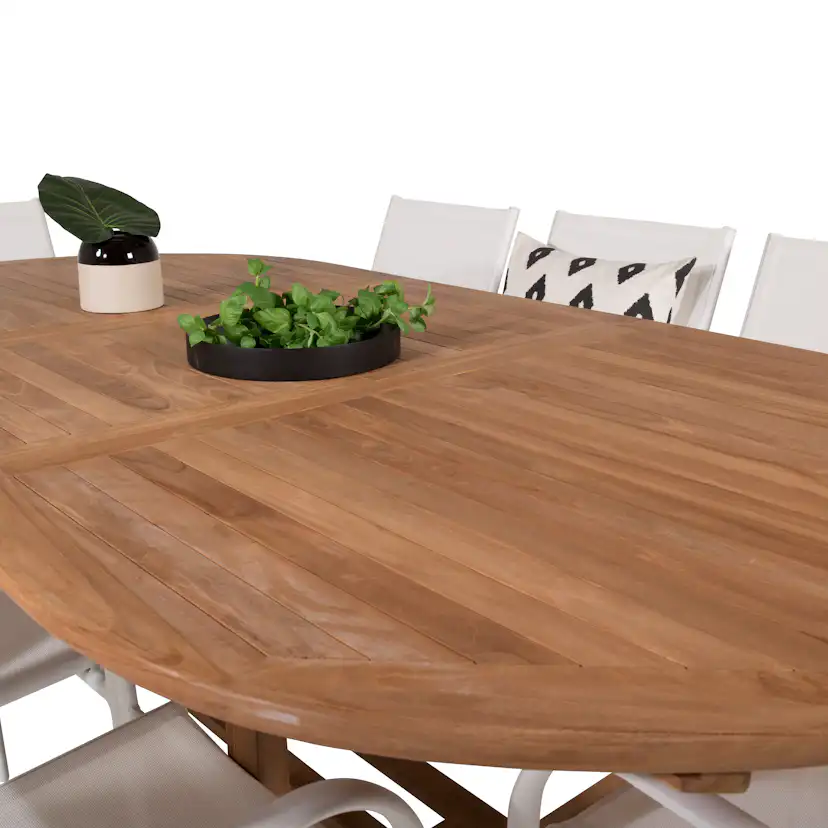 Matgrupp Venture Home Kiara 180/240 med 8 Siri Stolar