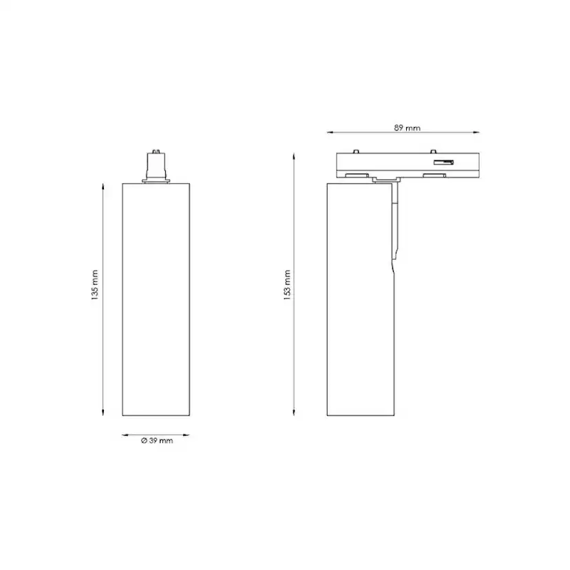 Spotlightskena SG ARMATUREN Zip Tube Micro