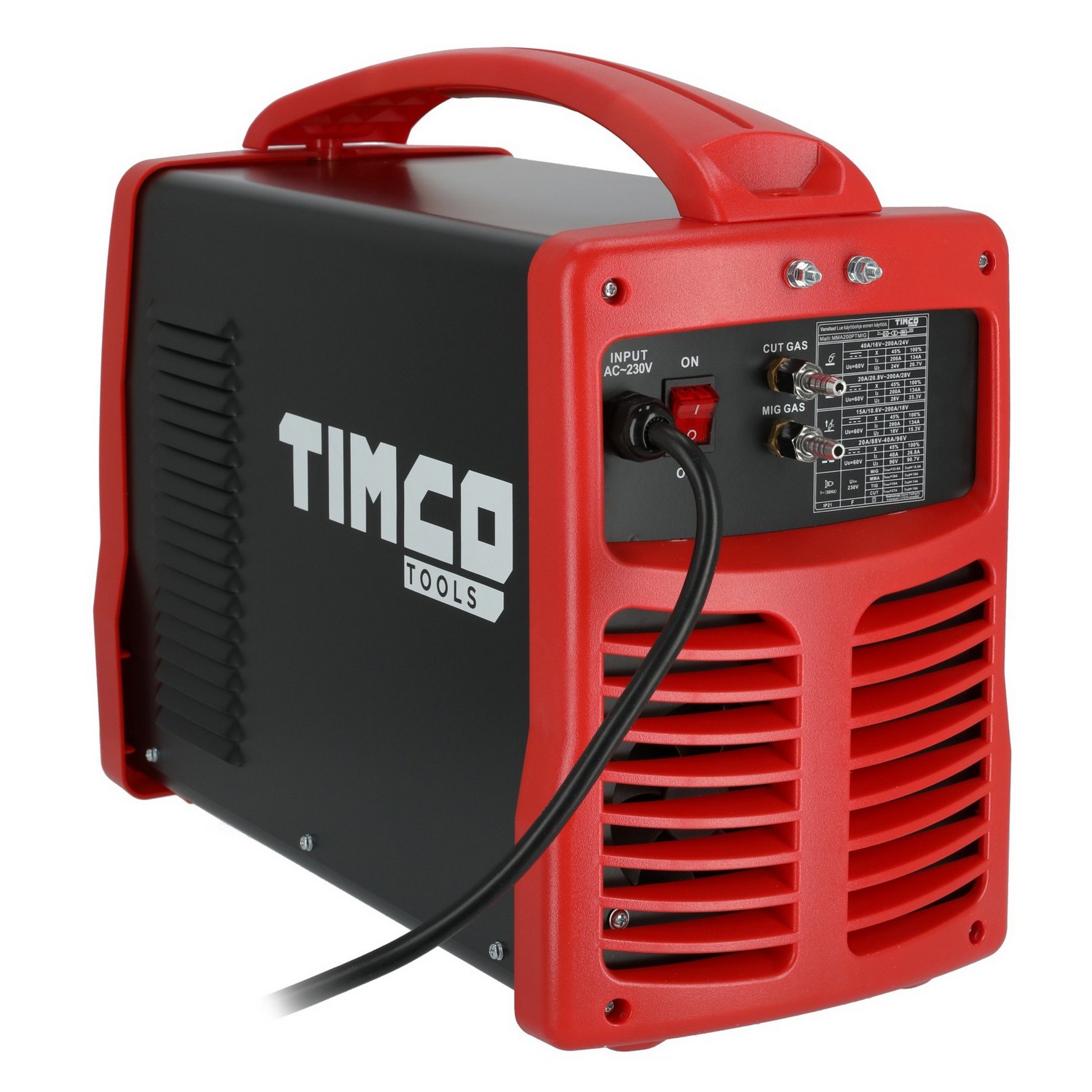 Kombinationssvetsmaskin Timco MMA200PTMIG