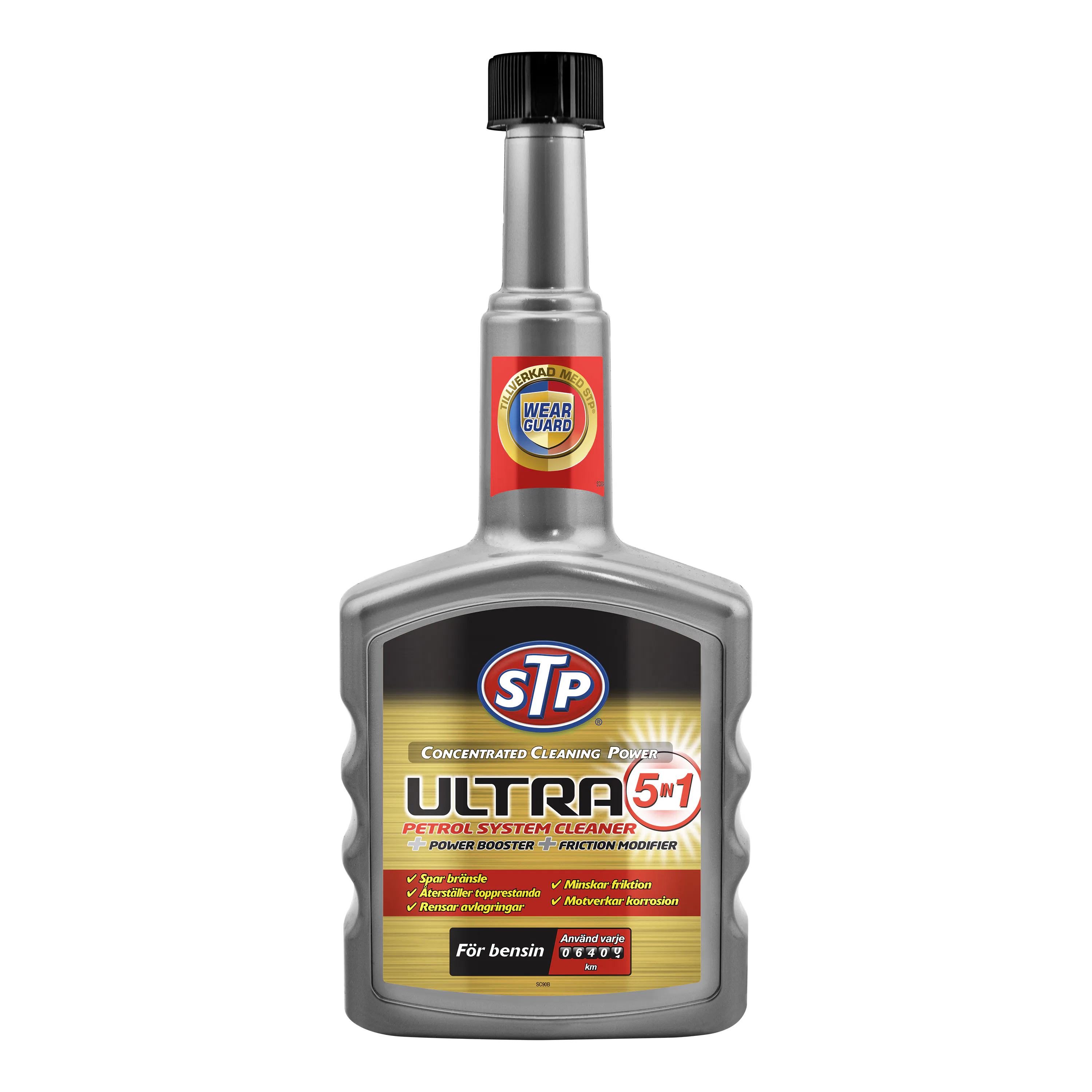 Bränsletillsats STP Ultra 5 in 1 Petrol 400ml