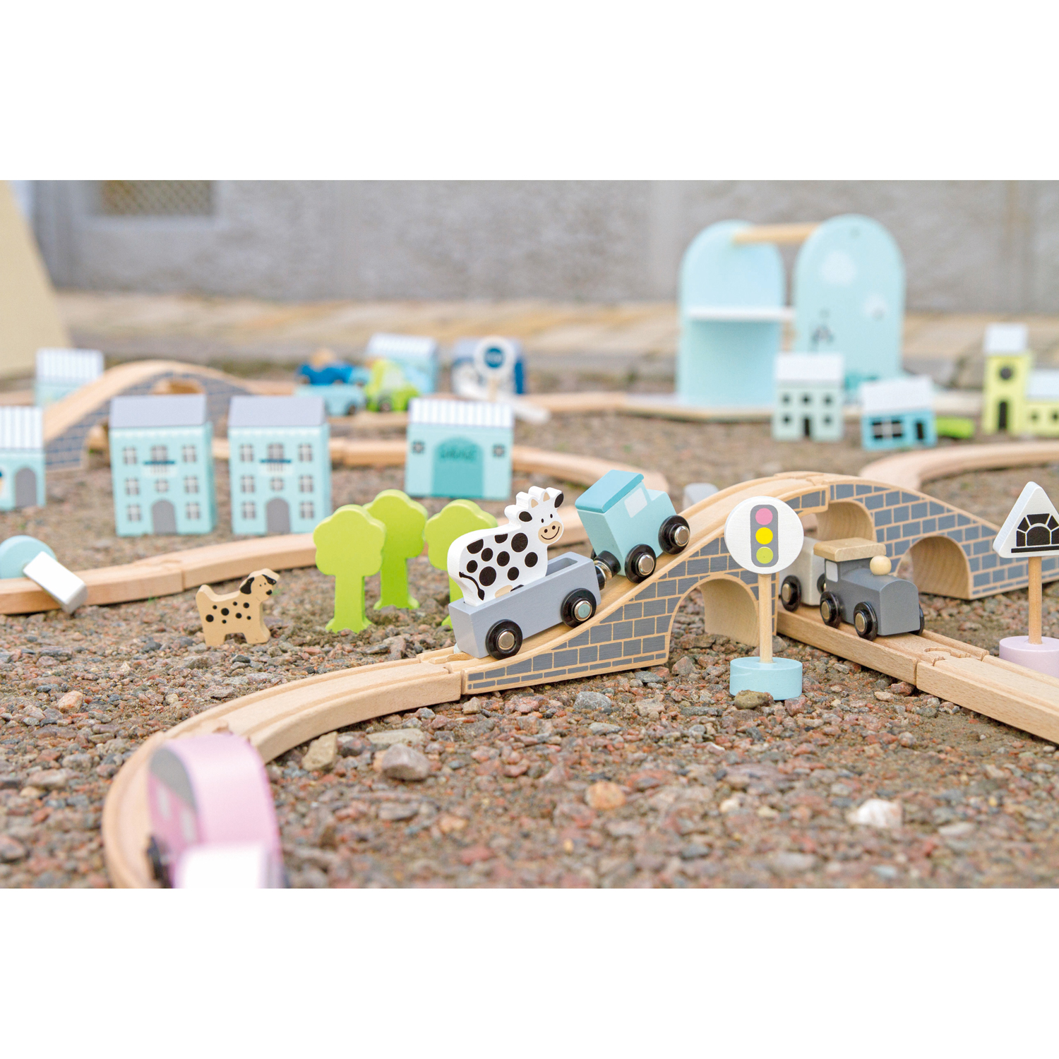 Bilbana Jabadabado M Väg Blå