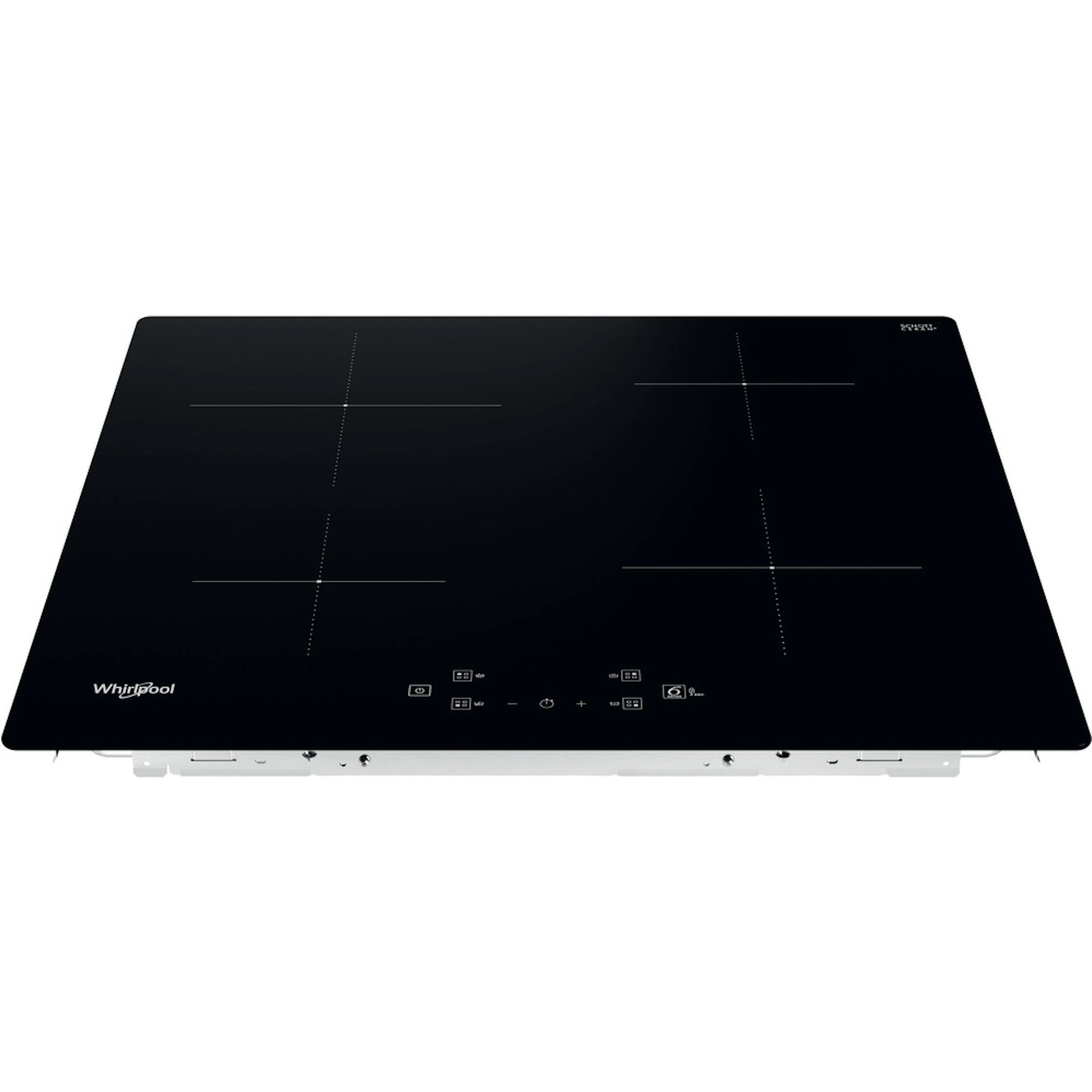 Induktionshäll Whirlpool WSQ2160NE Svart Underbyggd med 4 Zoner