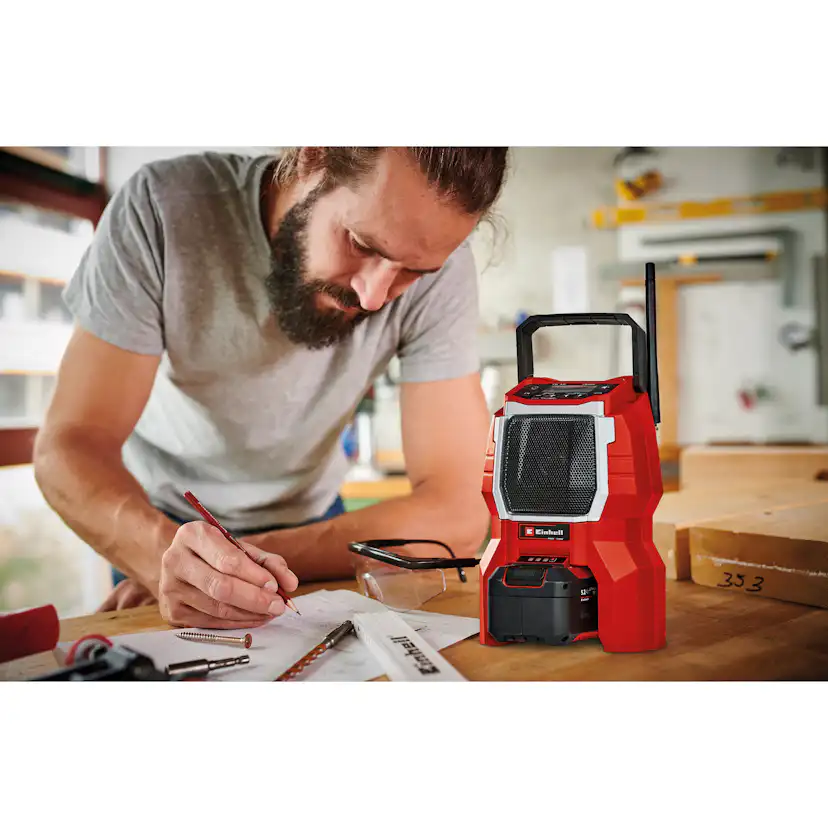 Radio Einhell TC-RA 18 Li BT - Solo Sladdlös utan Batteri