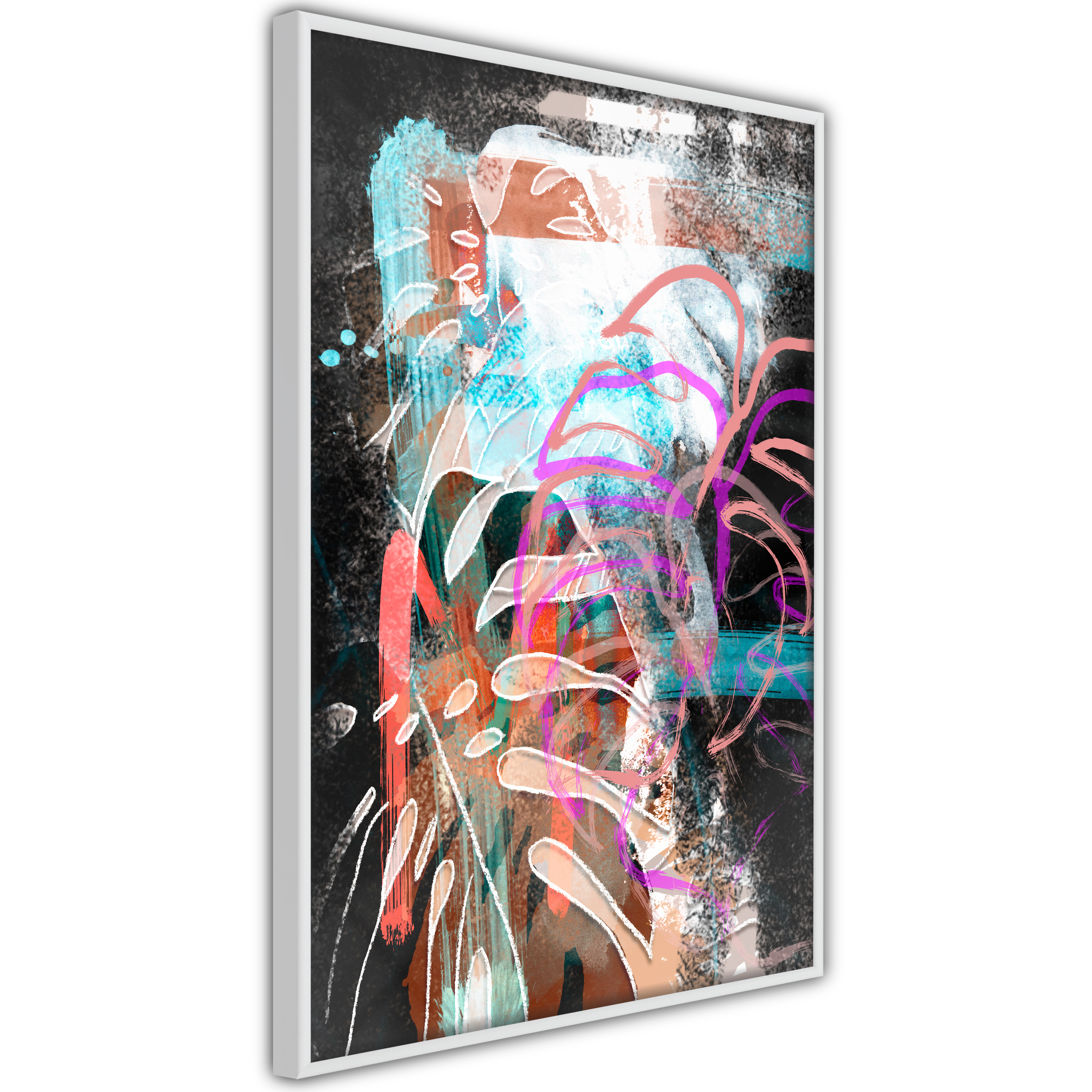 Poster Artgeist Affisch Colourful Expression