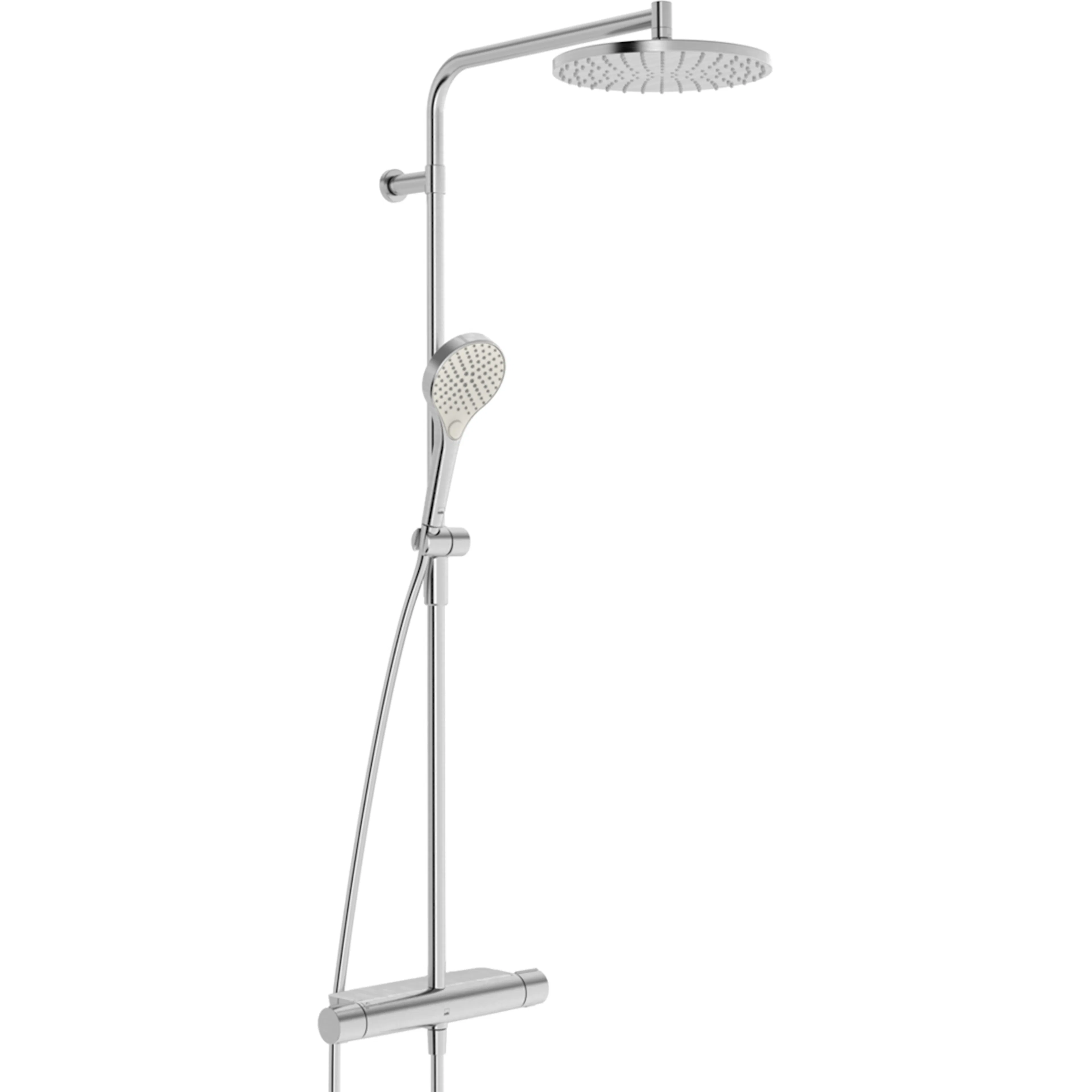 Oras Optima Style Duschsystem 7156N-80 160 CC, Borstat Stål