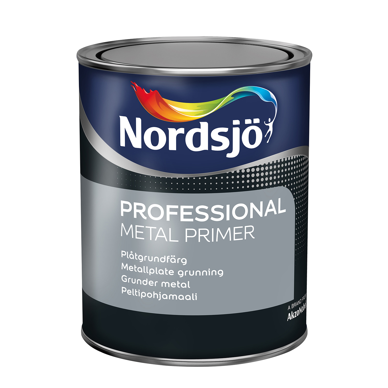 Rostskyddsgrundfärg Nordsjö Professional Metal Primer Grå