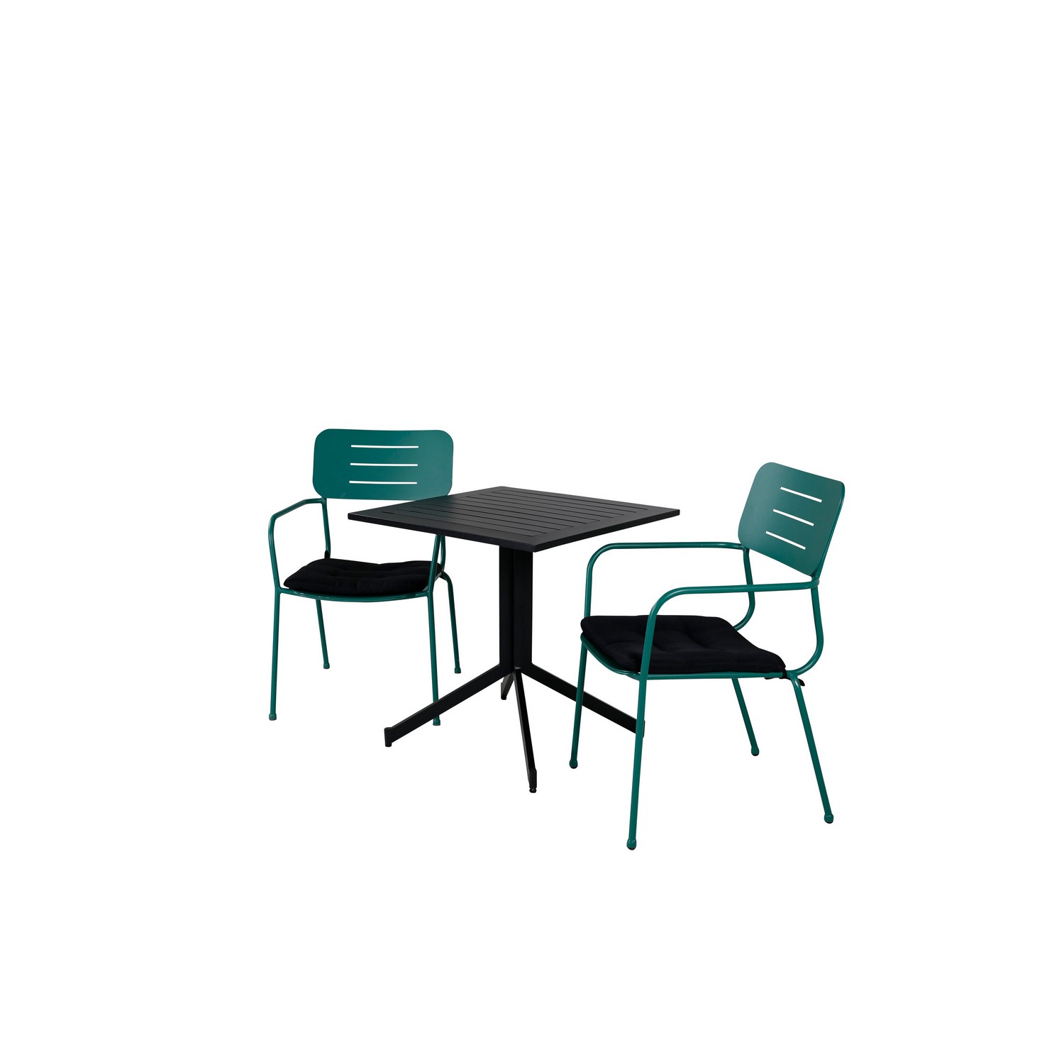 Cafégrupp Venture Home Wella med 2 Nemo Trädgårdsstolar Utomhus