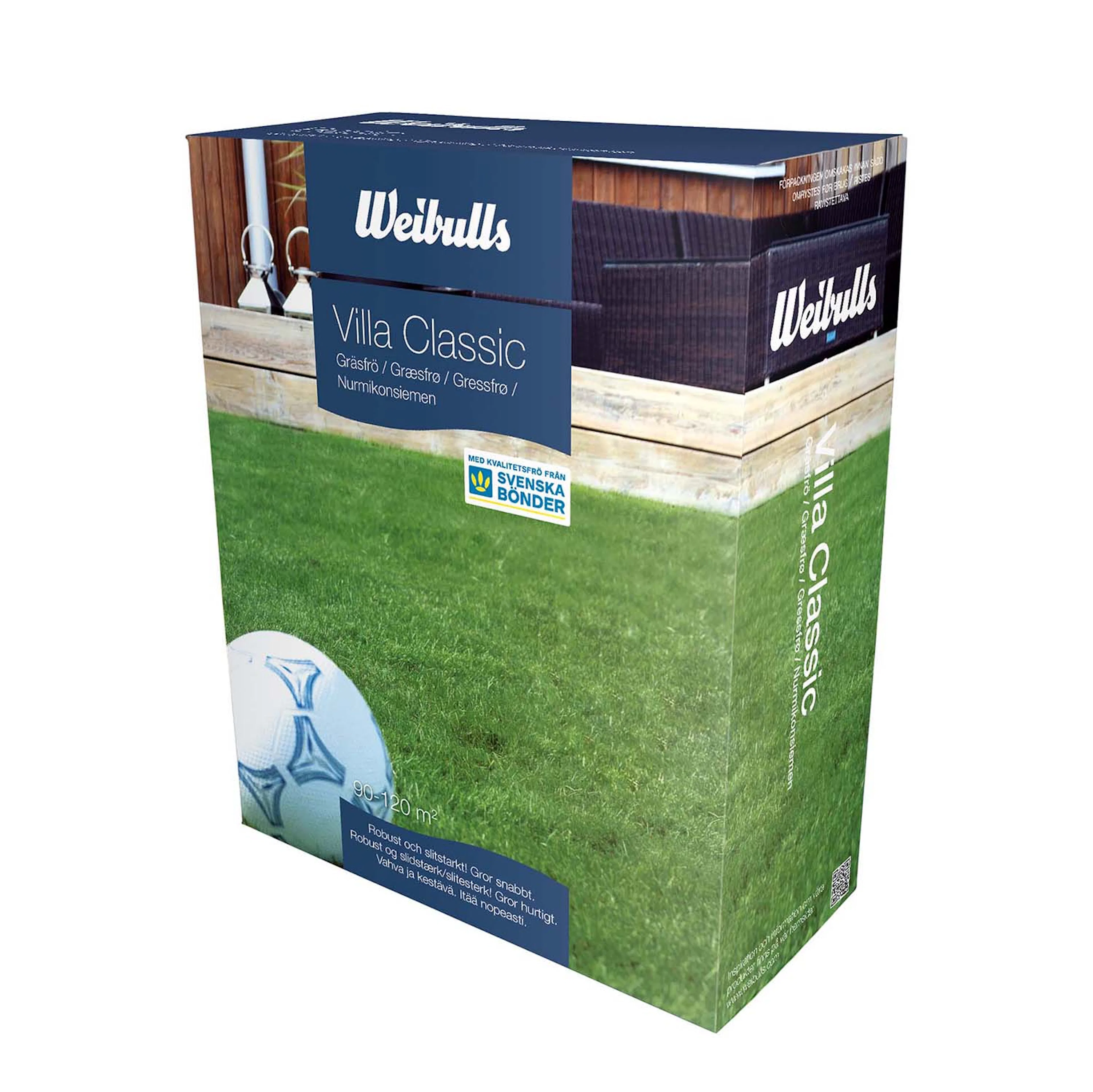 Weibulls Villa Classic Gräsfrö 3 kg 3 kg