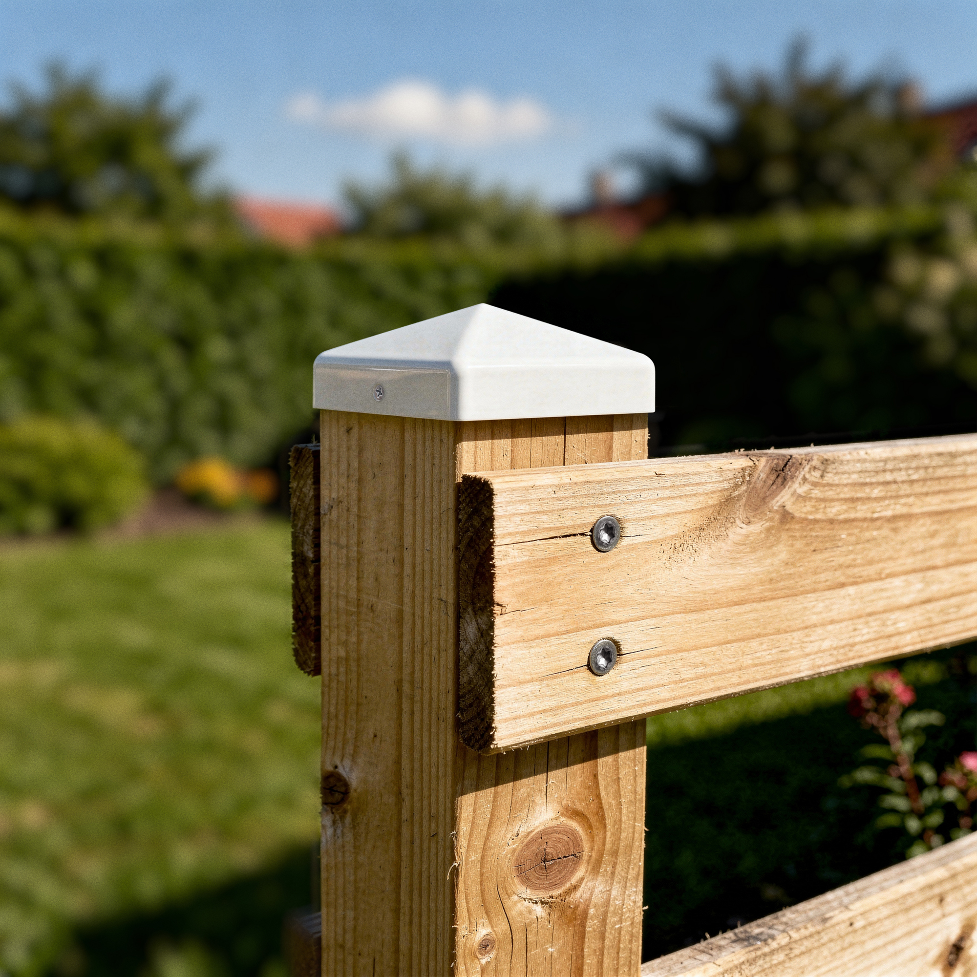 Stolphatt Nordic Fence Vit 71 x 71 mm