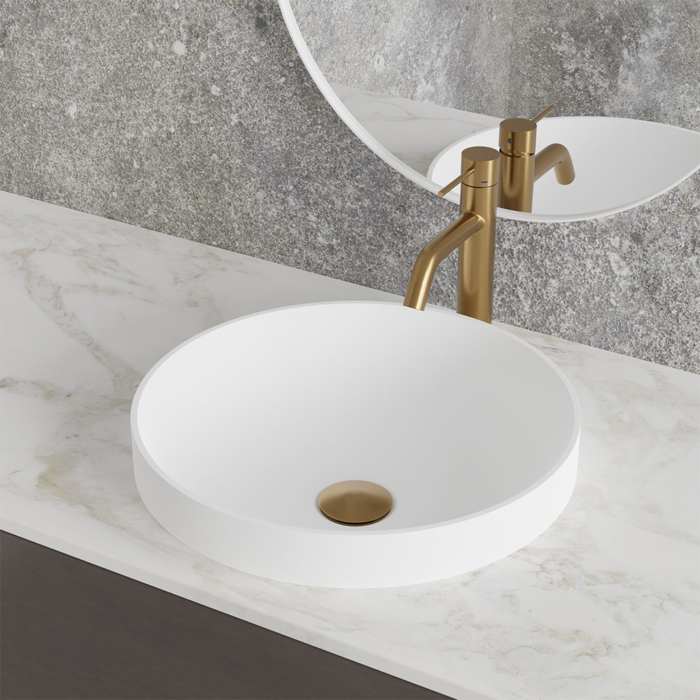 Tvättställsblandare Scandtap Steel Voyage Medium