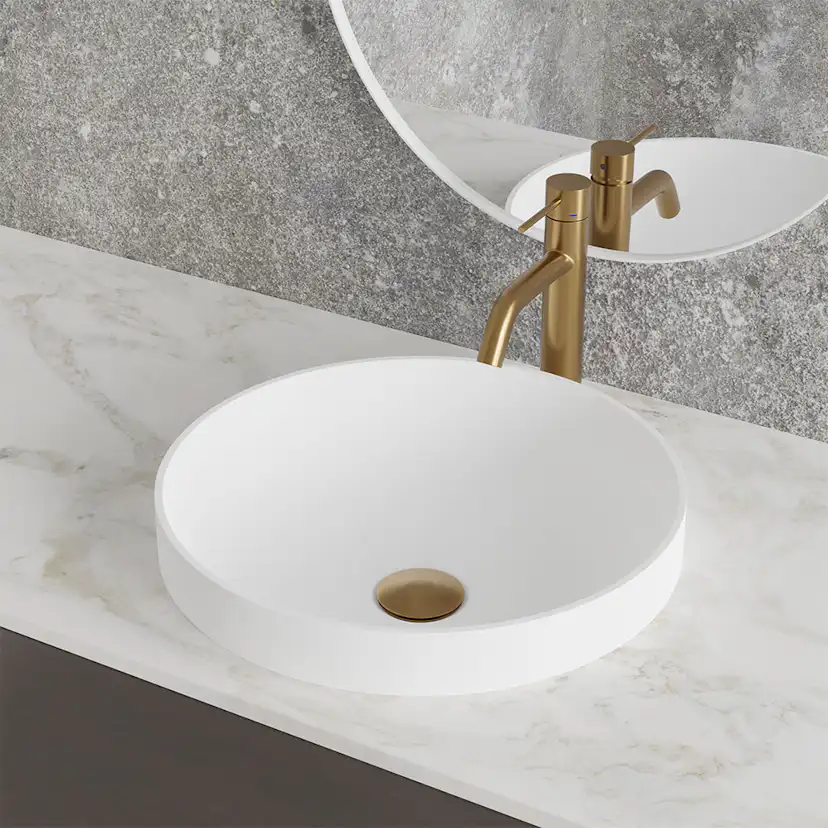 Tvättställsblandare Scandtap Steel Voyage Medium
