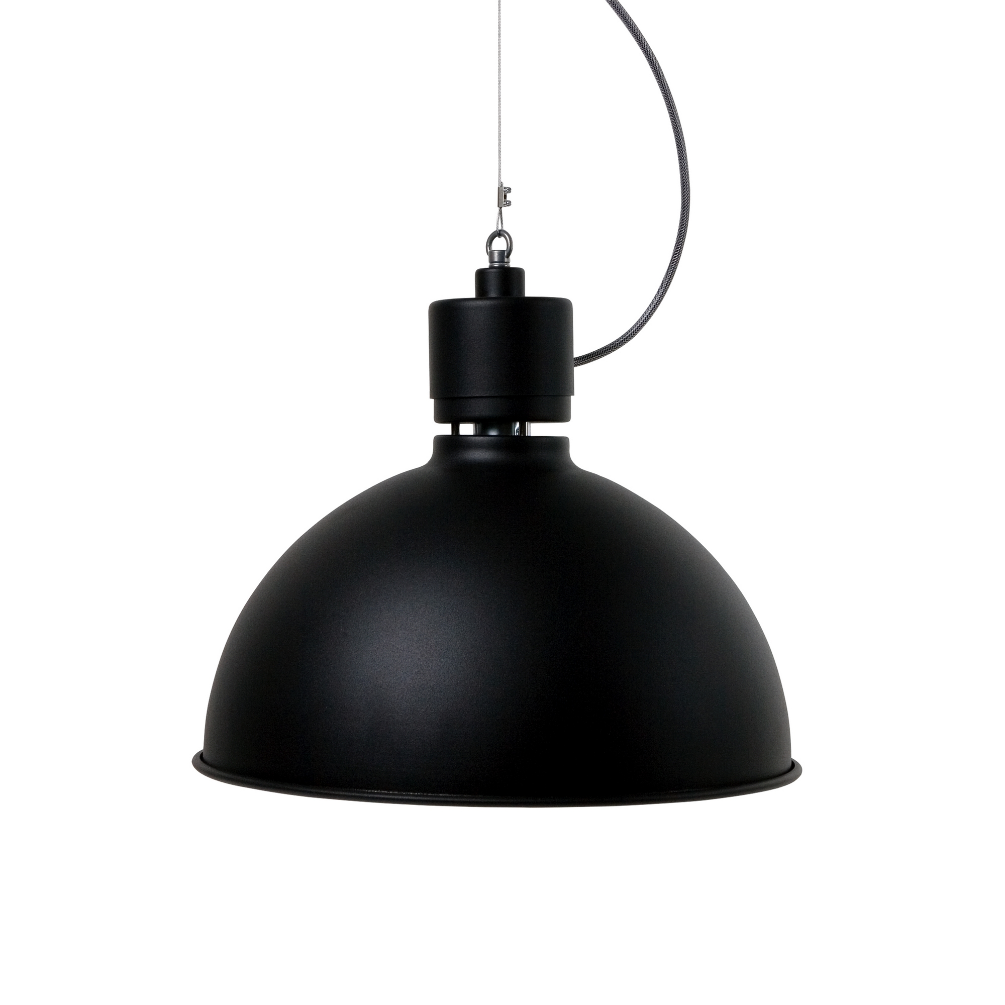 Magnum pendel D380 svart str. E27 Svart struktur