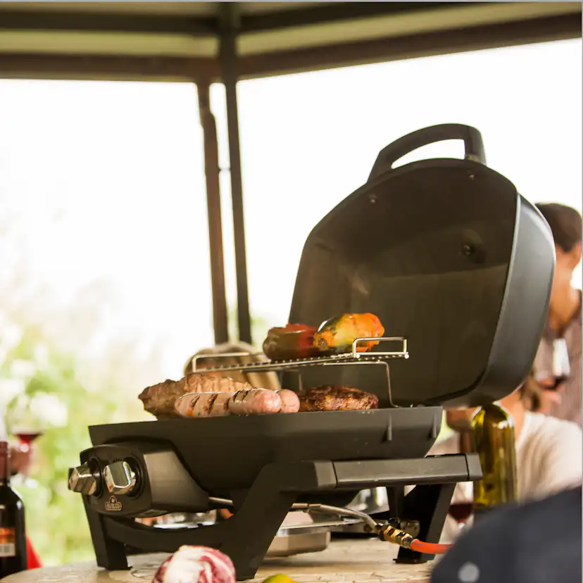 Gasolgrill Napoleon PRO285 Bärbar med Dubbla Brännare & JETFIRE-Tändning