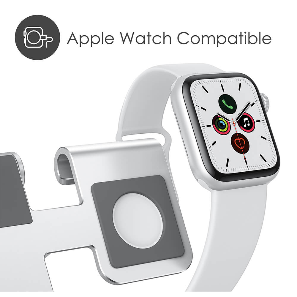 Restore Desire2 Pro Laddningsställ för Apple Watch Silver