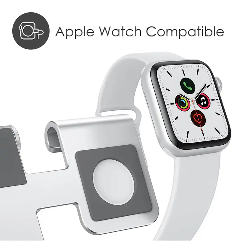 Restore Desire2 Pro Laddningsställ för Apple Watch Silver