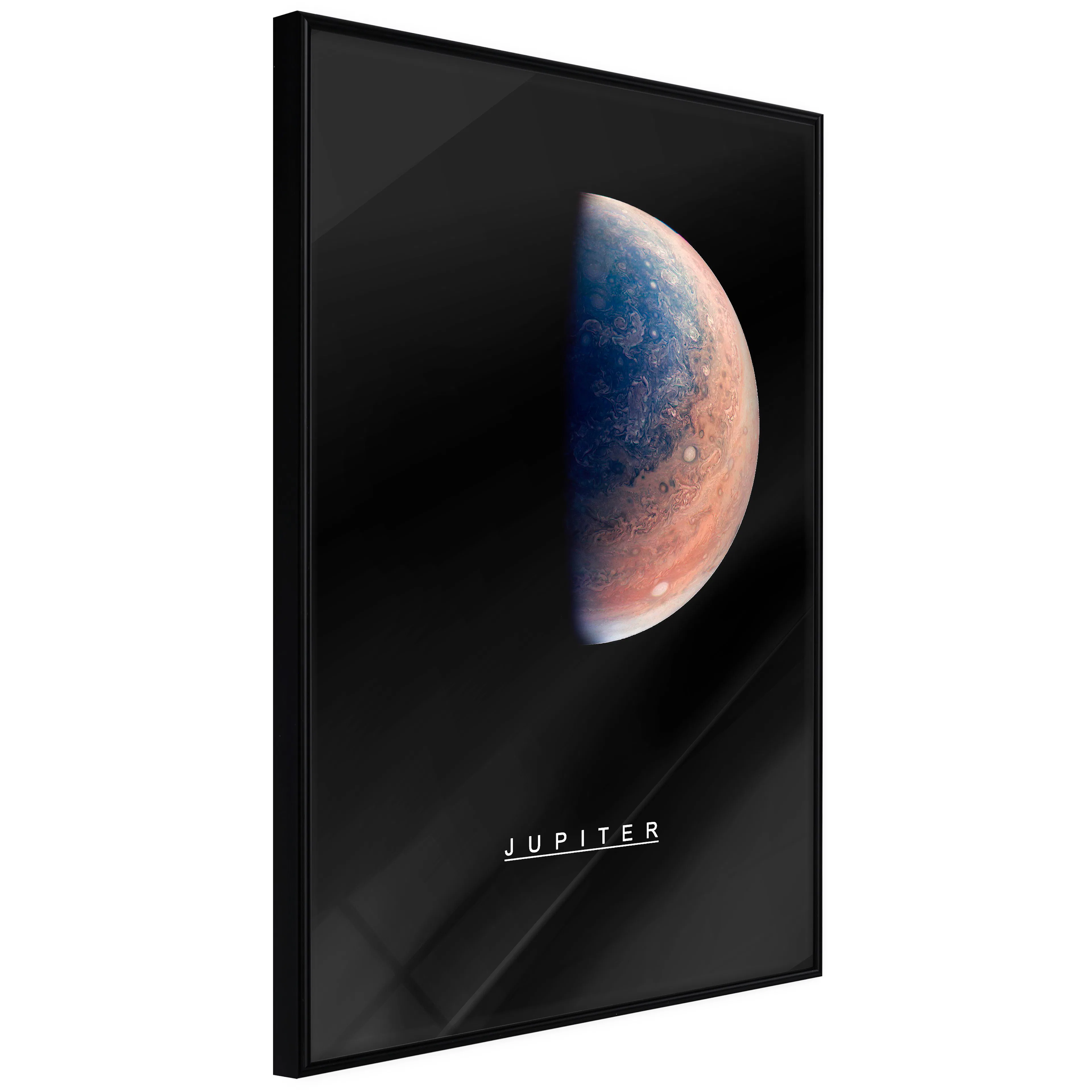 Affisch - Jupiter [Poster] 20x30 Svart ram, 20x30 cm