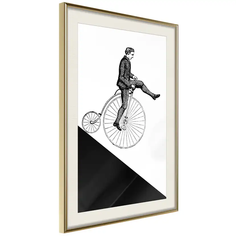 Poster Artgeist Affisch Cyclist