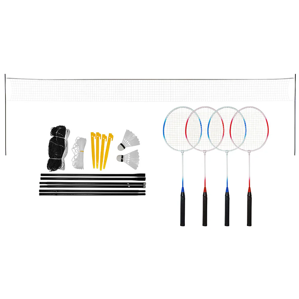 Badmintonset Home it 4 Spelare
