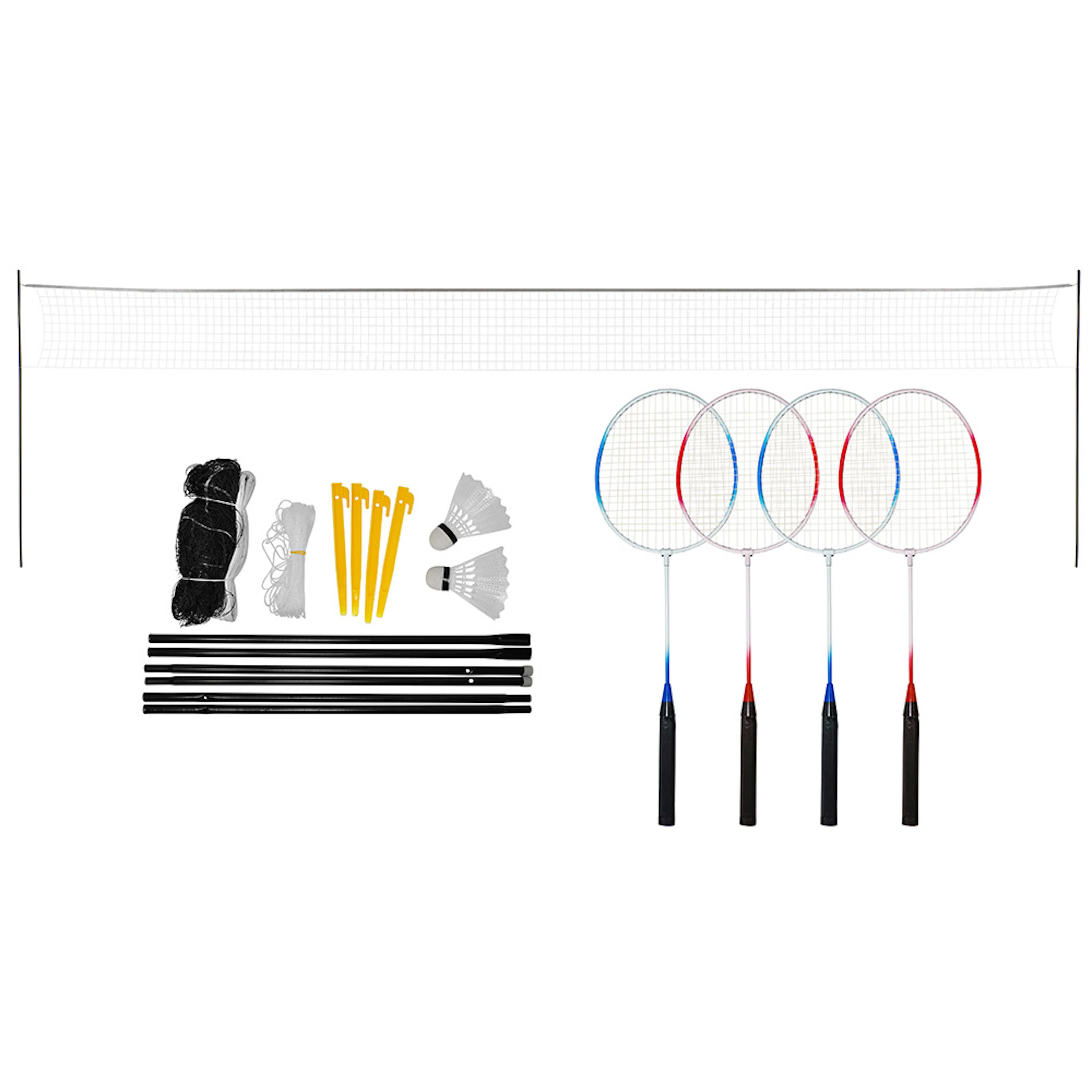 Badmintonset Home it 4 Spelare