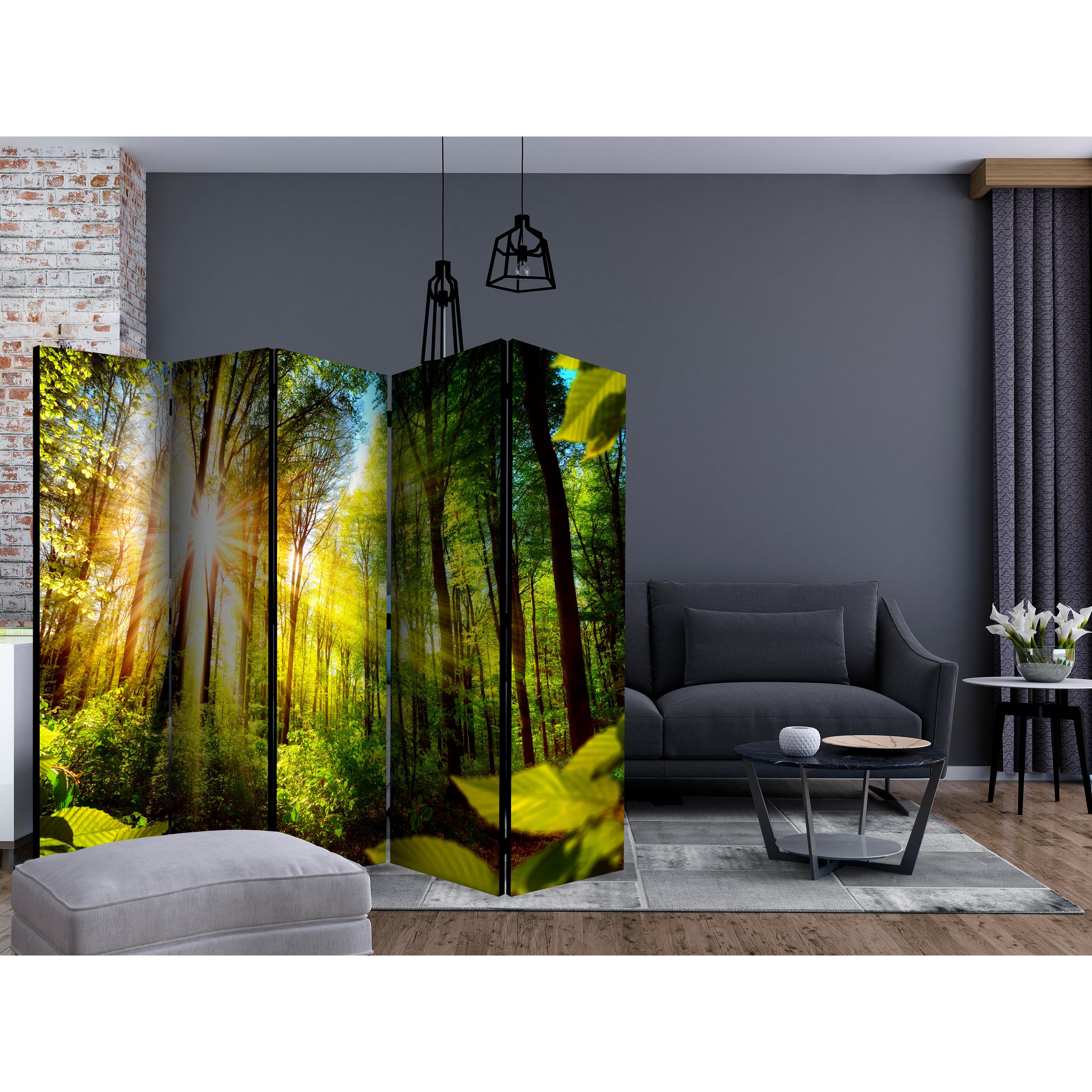 Rumsavdelare Skärmvägg Arkiio Forest Hideout II 225x172 cm