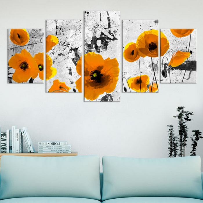 Tavla Arkiio Poppies In The Royal Color