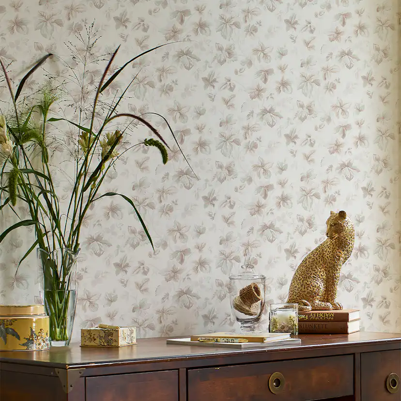 Tapet Laura Ashley Autumn Leaves Natural 118481