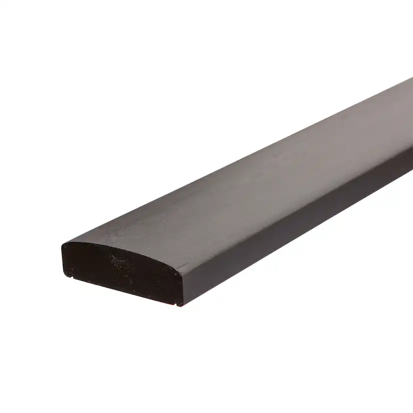 Handräcken PLUS Kärnvirke Svart 209 cm
