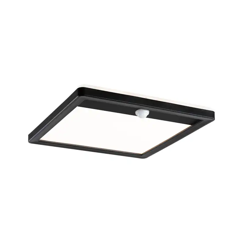 Fasad/Tak-belysning Paulmann Lamina Kvadrat med Skymningsstyrd rörelsedetektor IP44 230V