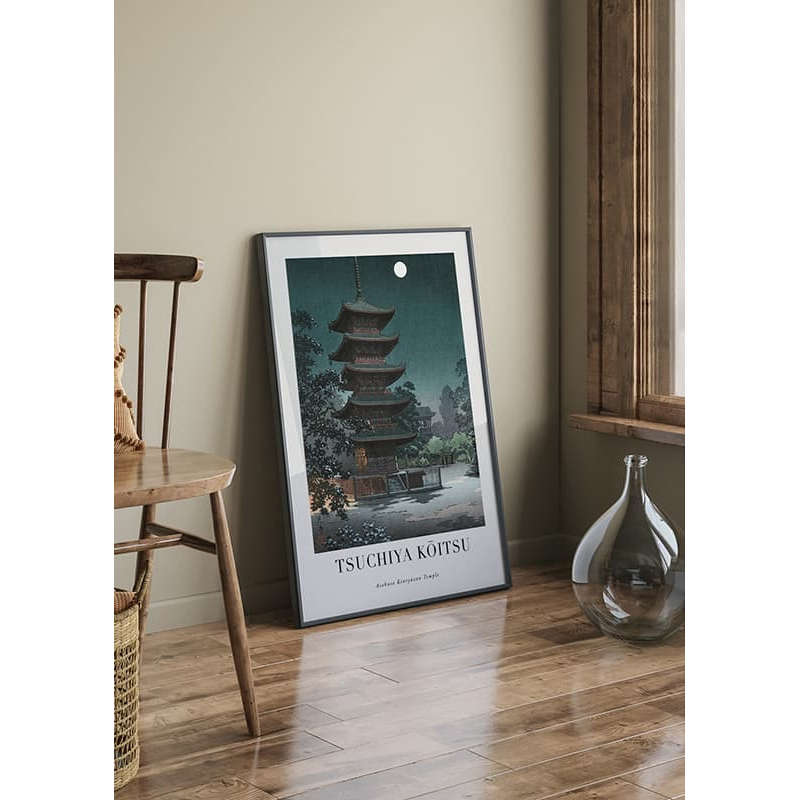 Poster Gallerix Asakusa Kinryūzan Temple By Tsuchiya Kōitsu