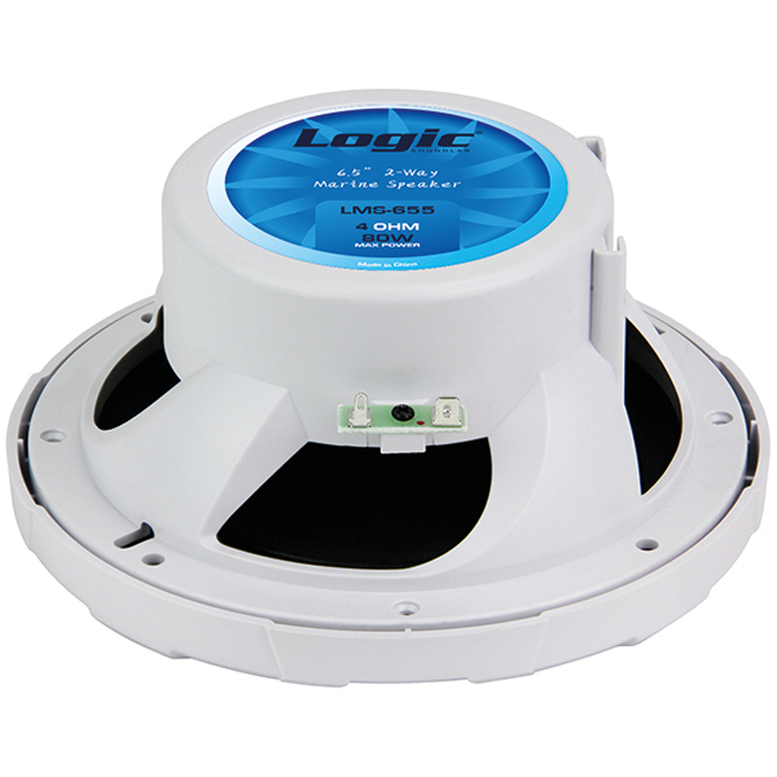 Marinhögtalare Logic SoundLab Högtalarset 8" Vit 2 st