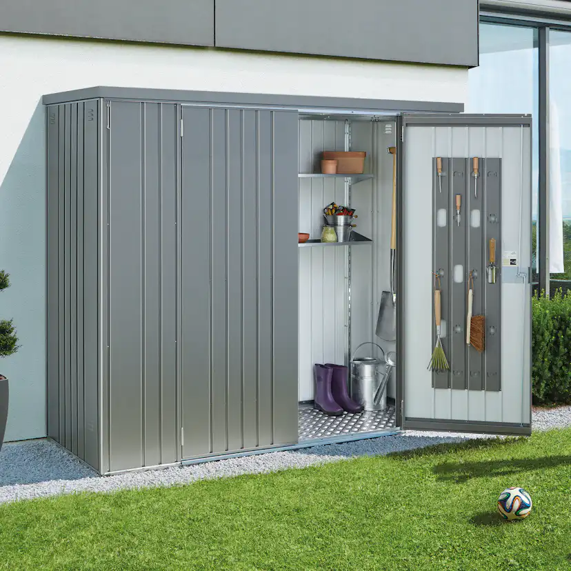 Equipment Locker size 230 metallic quartz grey Metallic Kvartsgrå