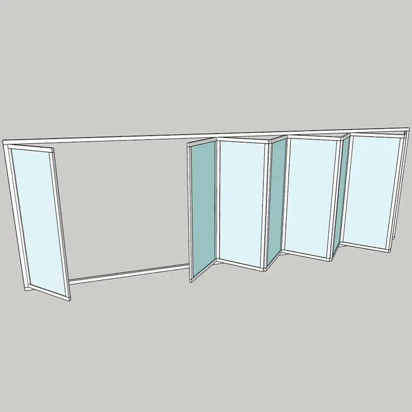 Vikparti Allvy Sunroom s30 8-Delad