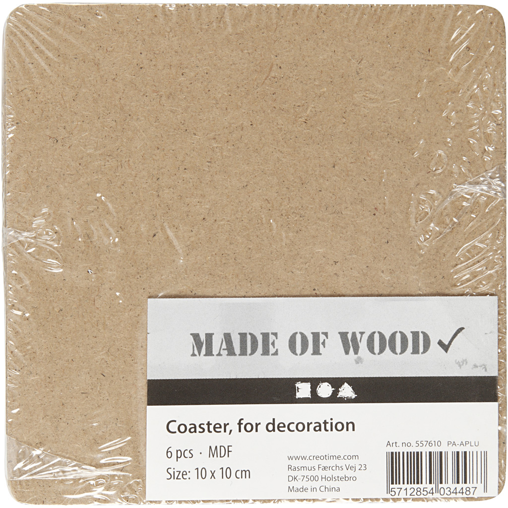 Platta Creativ Company Stl 10x10 cm 1 Förp