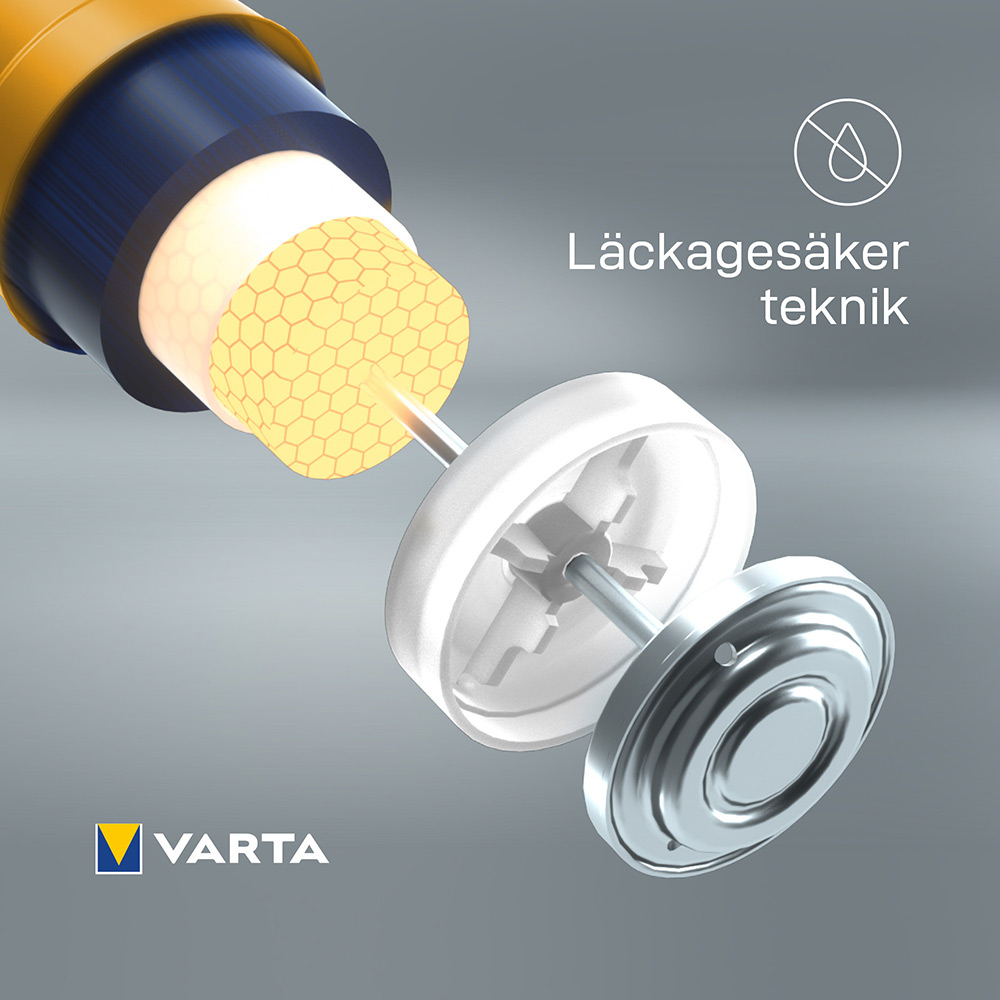 Batteri VARTA Alkaliska Longlife LR03/AAA 10-Pack