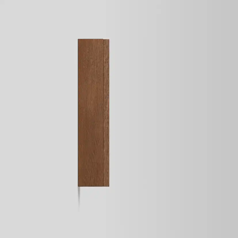 Väggskåp Carve 40/15 Dark Oak, 2 Hy, Hö Färg: Dark Oak, Hängning: Höger