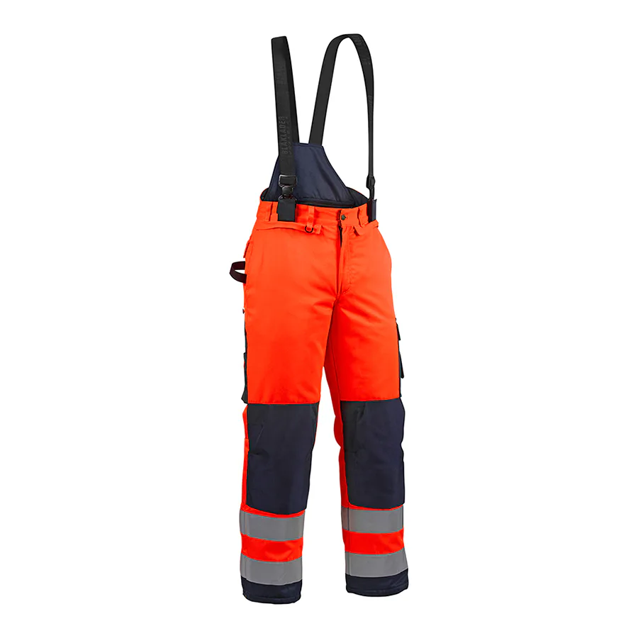 Orange/Marinblå