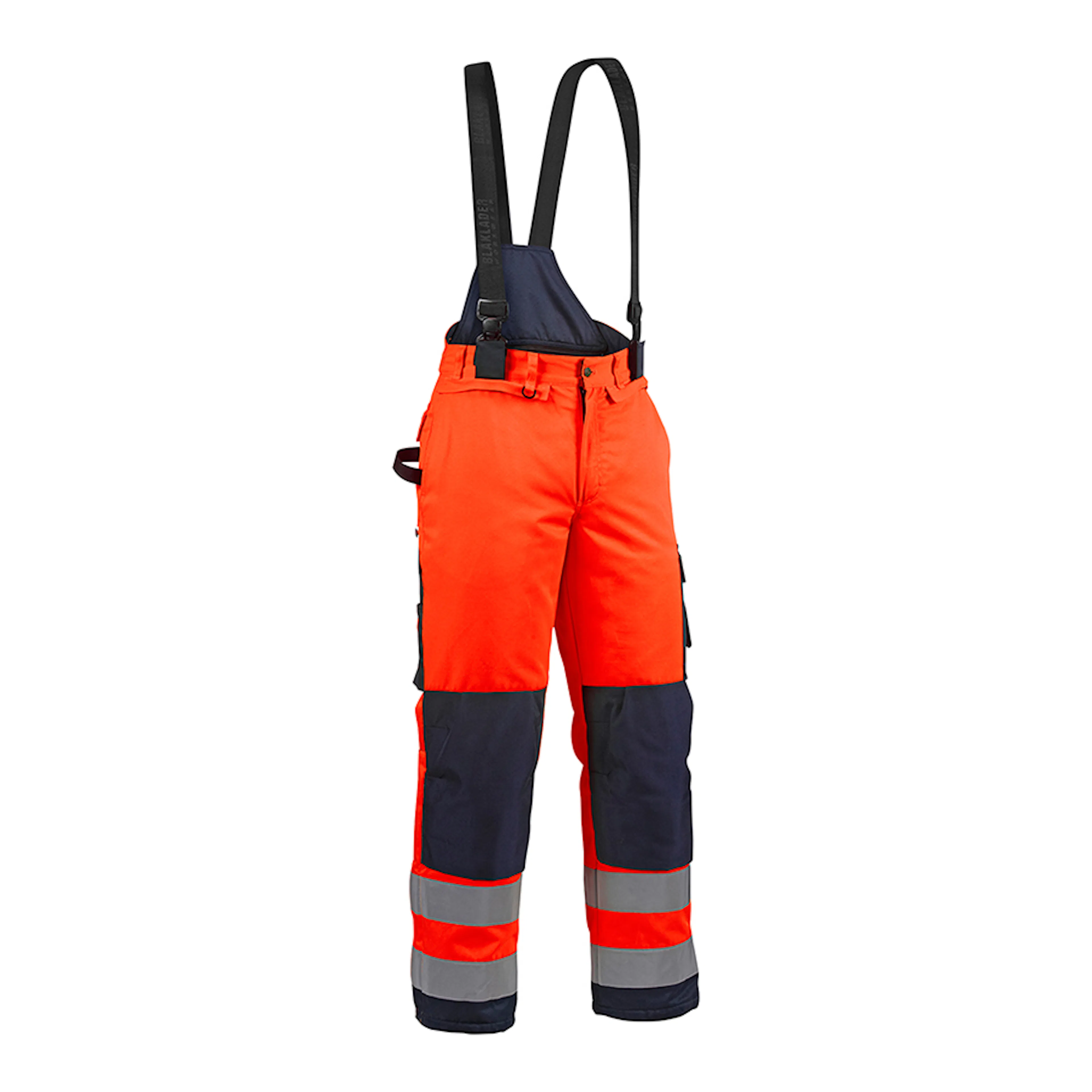 Orange/Marinblå