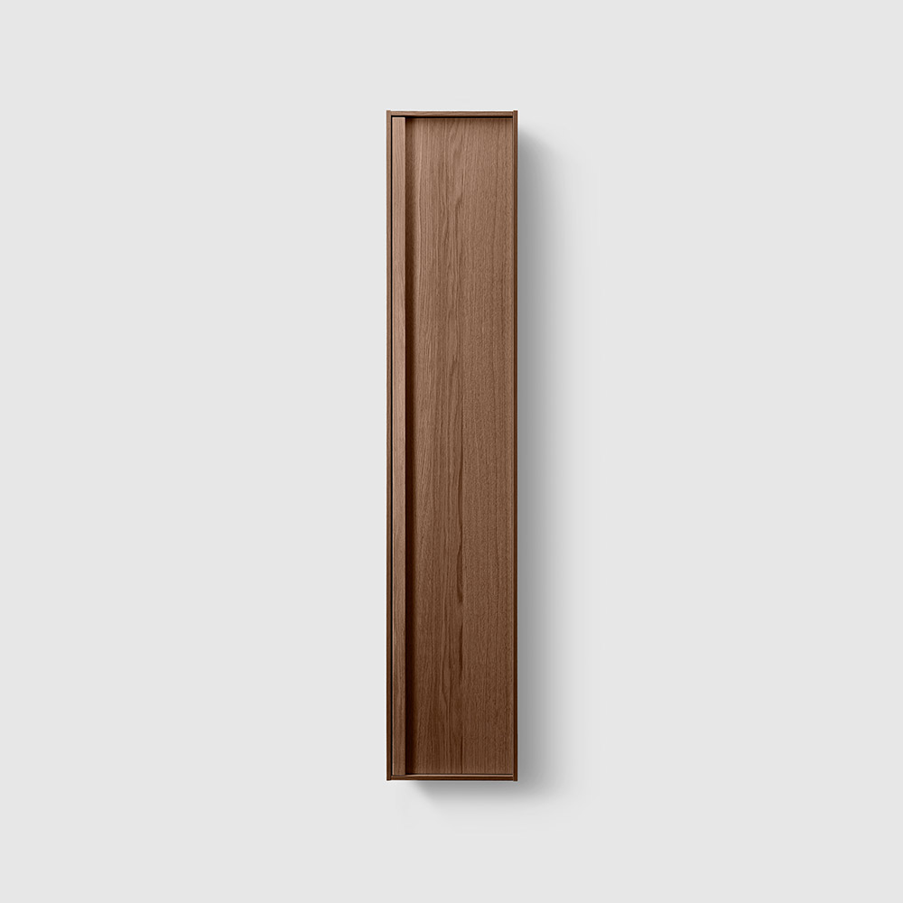 Haven Högskåp H2/TCS32 Walnut Wood Right Valnöt, Högerhängd