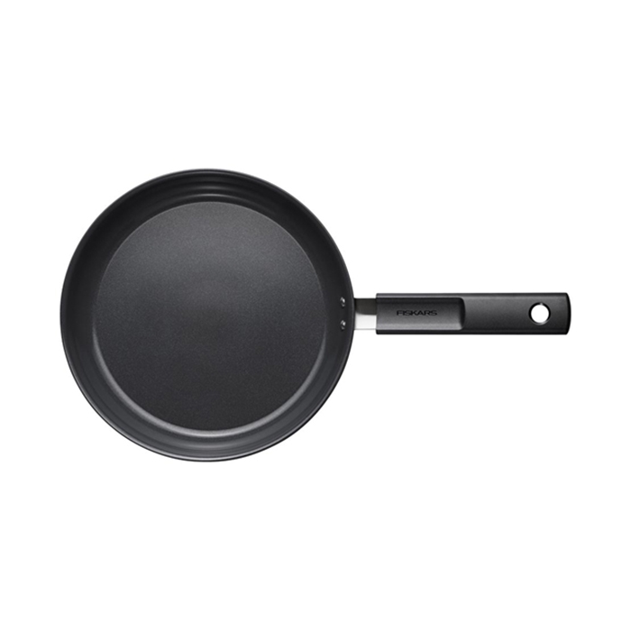 Stekpanna Fiskars Hard Face 24 cm Med Non-Stick Beläggning och Silikonlock