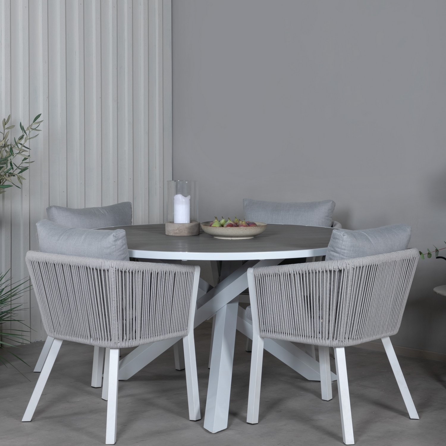 Matgrupp Venture Home Pincy med 4 Virya Matstolar