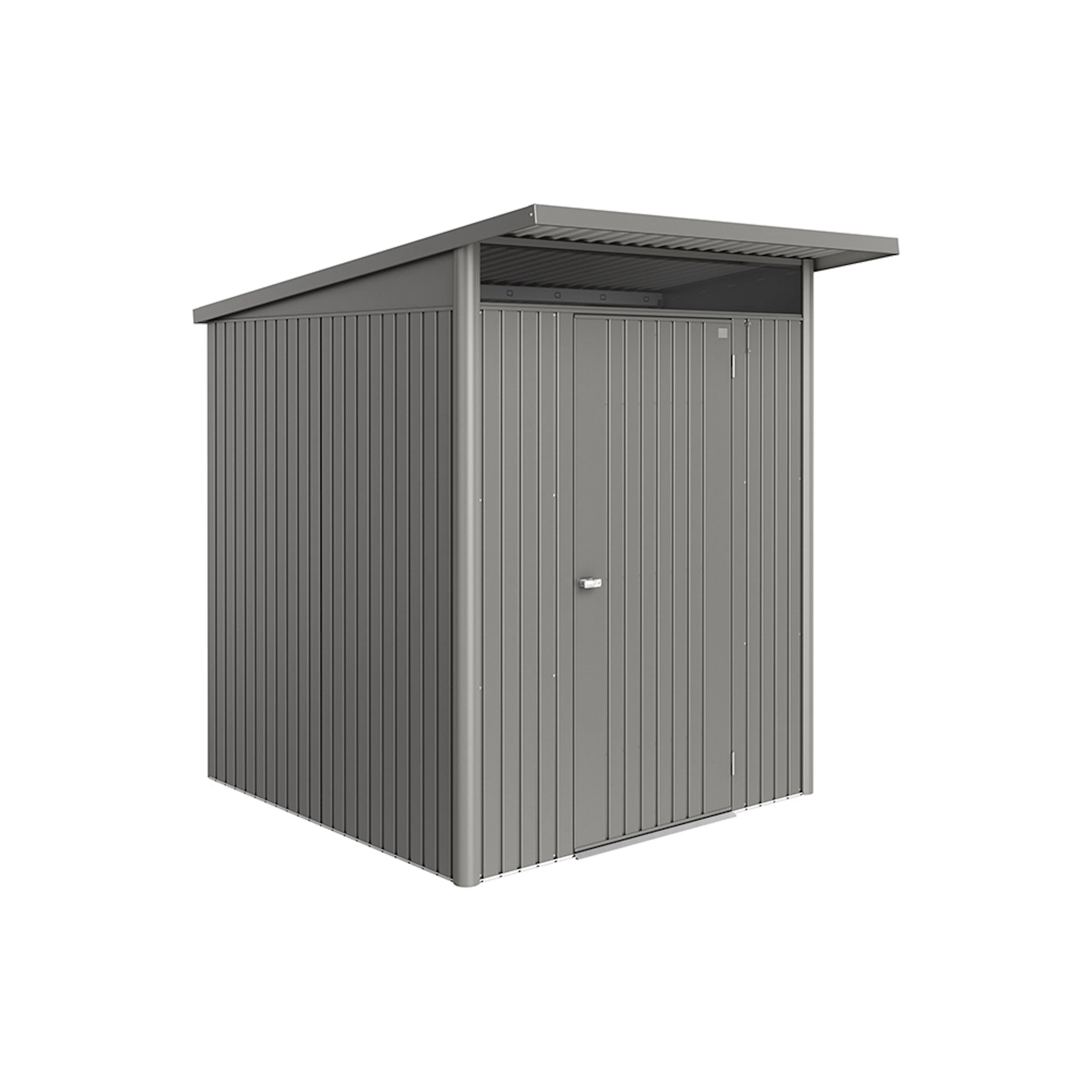 Redskapsbod Biohort Avantgarde Eco A1 Metallic Kvartsgrå Standarddörr