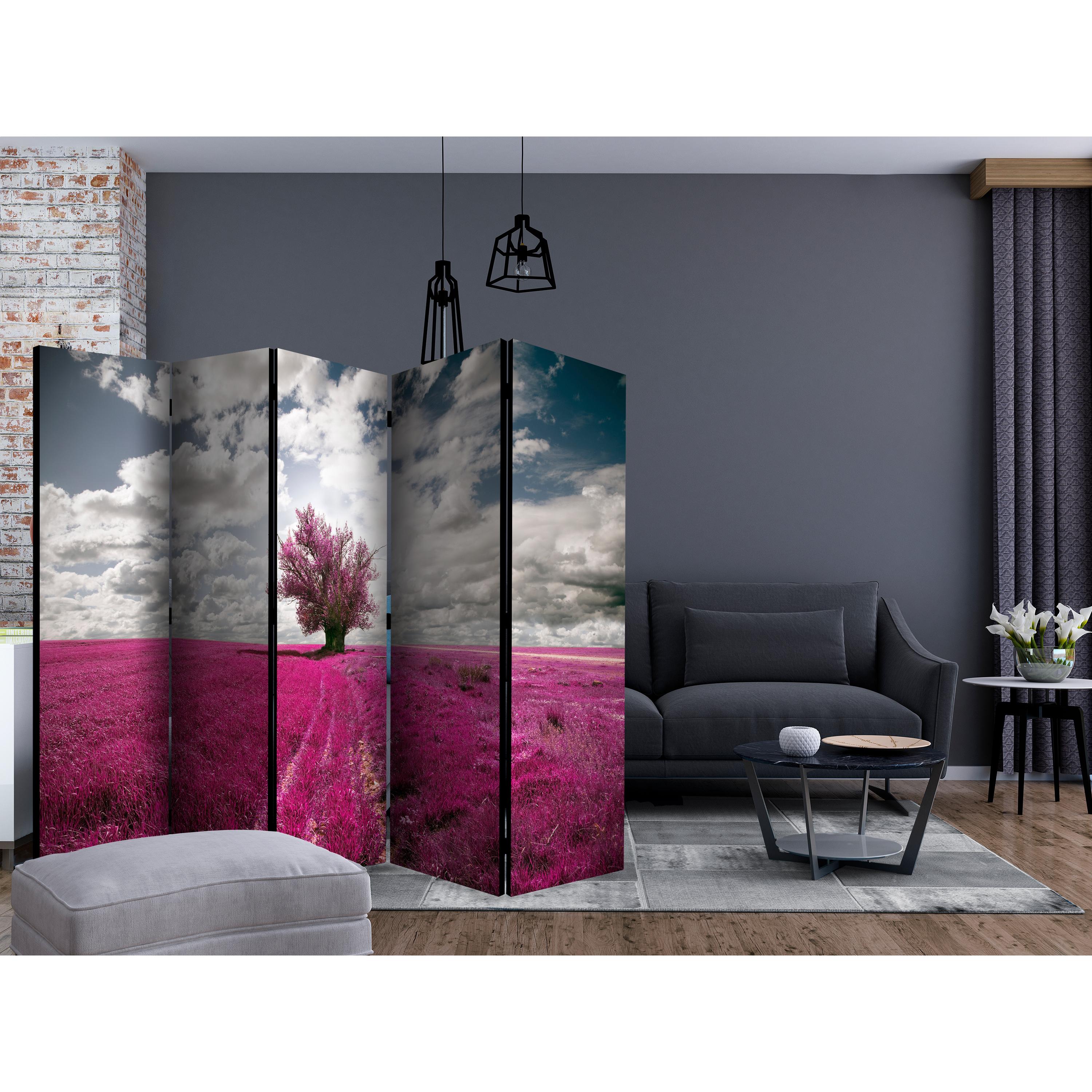 Rumsavdelare Skärmvägg Arkiio Magenta Meadow II 225x172 cm
