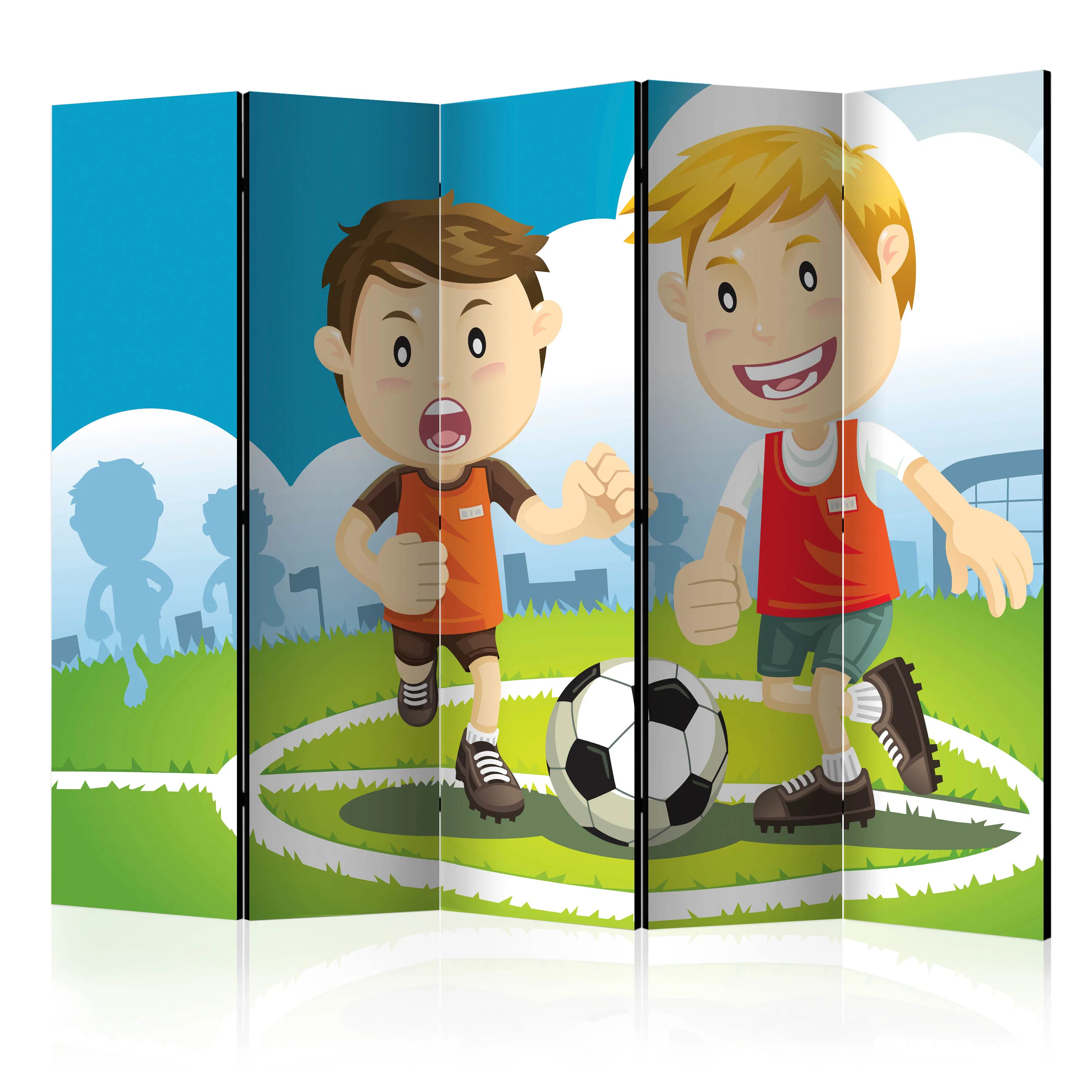 Rumsavdelare Skärmvägg Arkiio Sports Ground II 225x172 cm