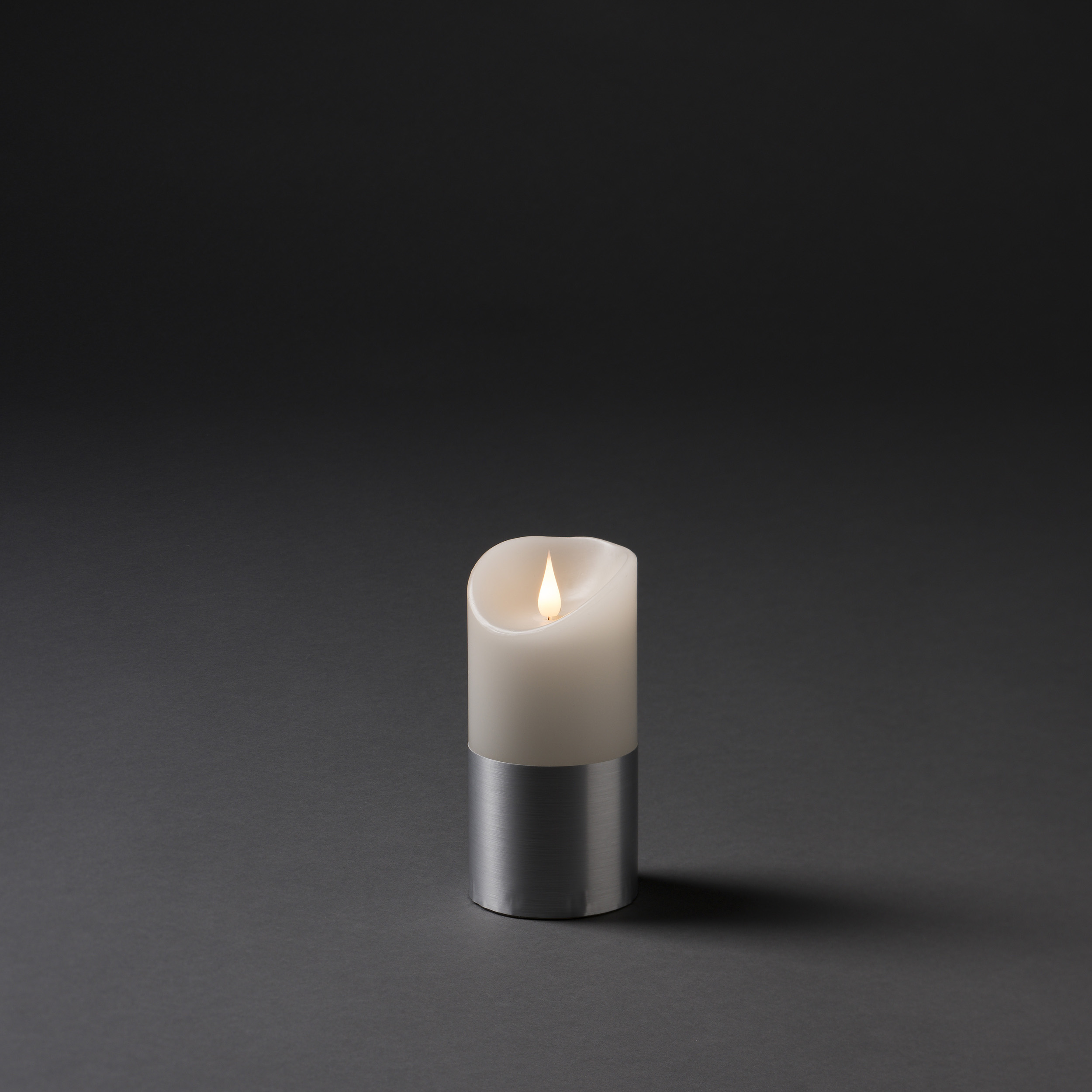 Vaxljus Gnosjö Konstsmide med Silverfolie 15,5 cm