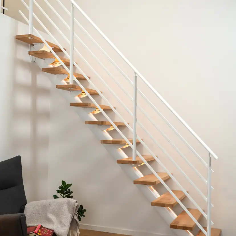 SYDNEY bok oljad rak vit PURE 11S 75W Vit, Bredd: 750 mm, Max Takhöjd: 2700 mm