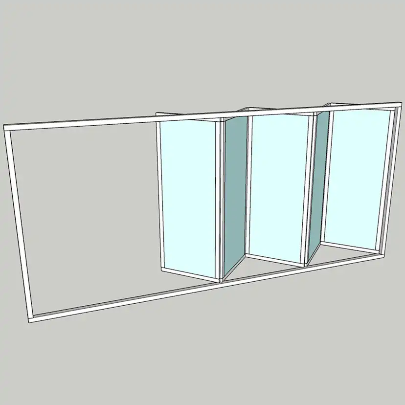 Vikparti Allvy Sunroom s30 5-Delad