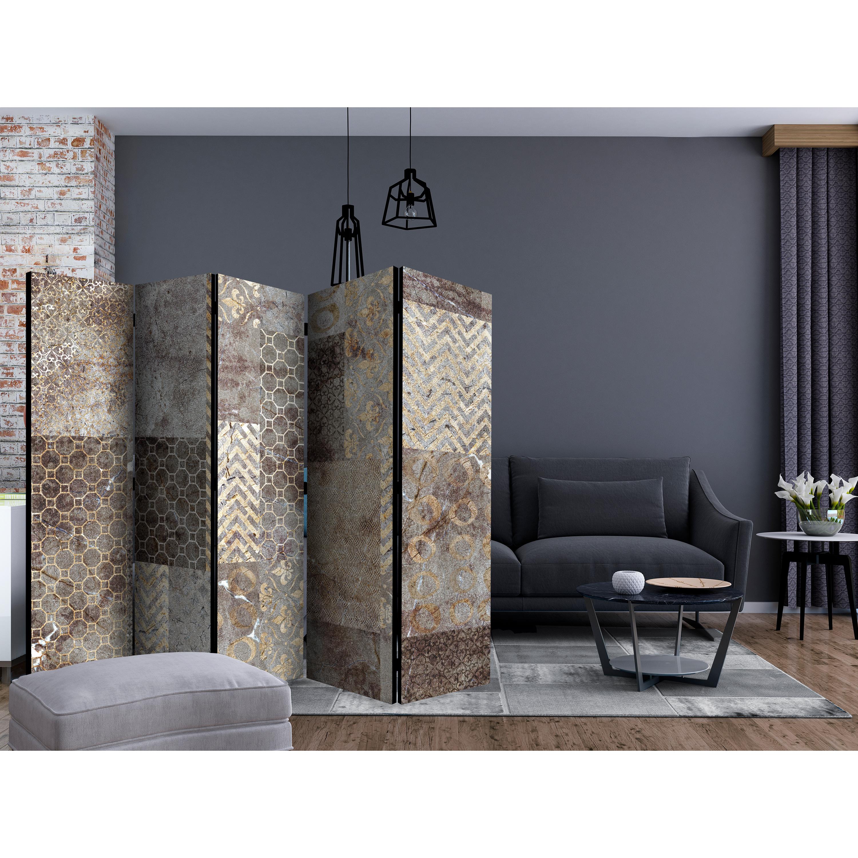 Rumsavdelare Skärmvägg Arkiio Geometric Textures II 225x172 cm
